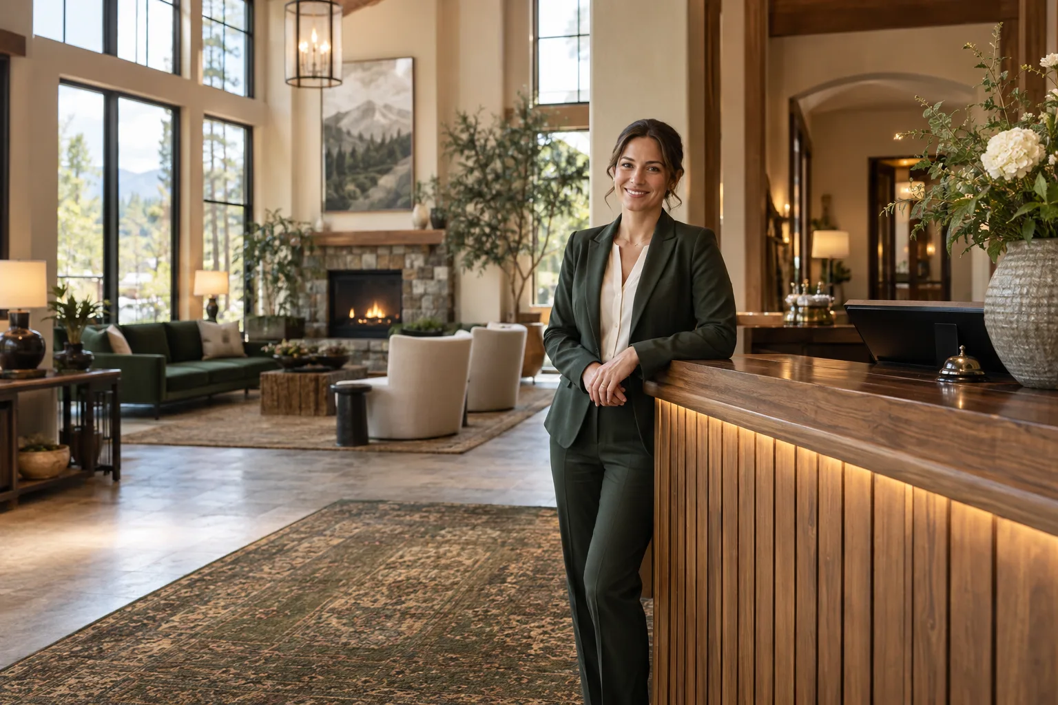 Hospitality business professionals and their workplace