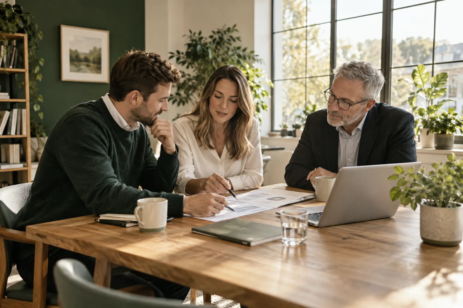 Professional Services business professionals and their workplace