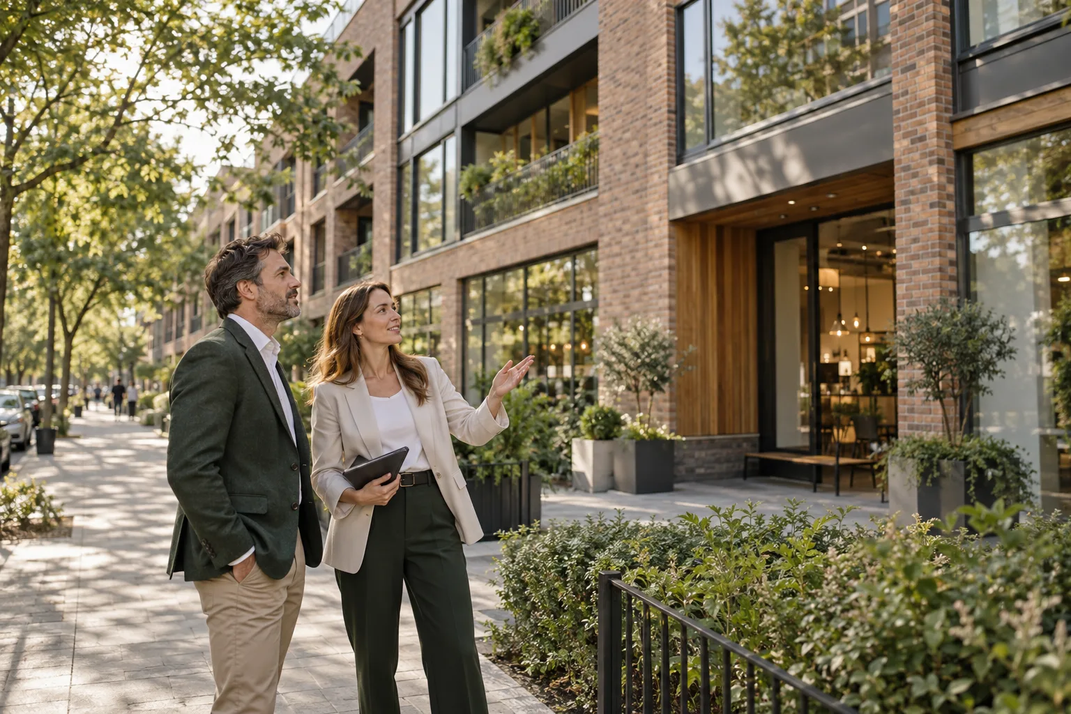 Real Estate business professionals and their workplace